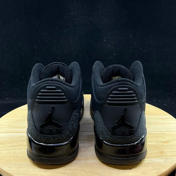 Nike Air Jordan 3 Retro Black Cat 2025 Size 11.5 Men’s CT8532-001 Sneaker - Picture 6 of 9